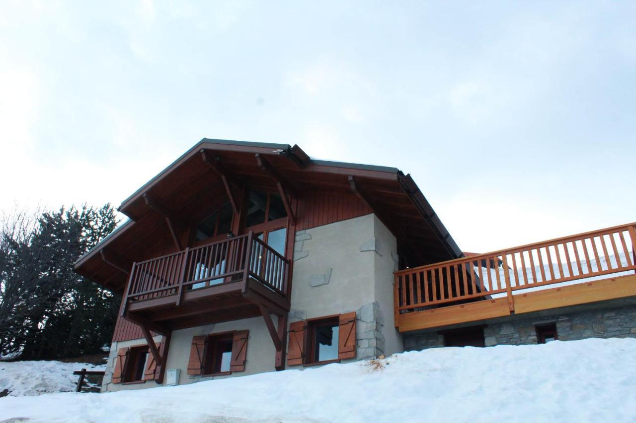 Chalet La Plagne Montalbert Pied Des Pistes Bagian luar foto