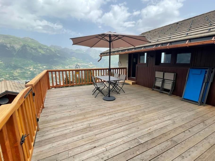 Chalet La Plagne Montalbert Pied Des Pistes Bagian luar foto