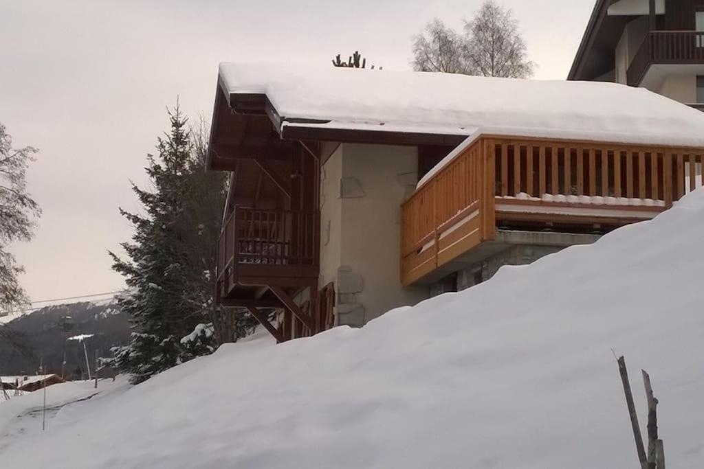 Chalet La Plagne Montalbert Pied Des Pistes Bagian luar foto
