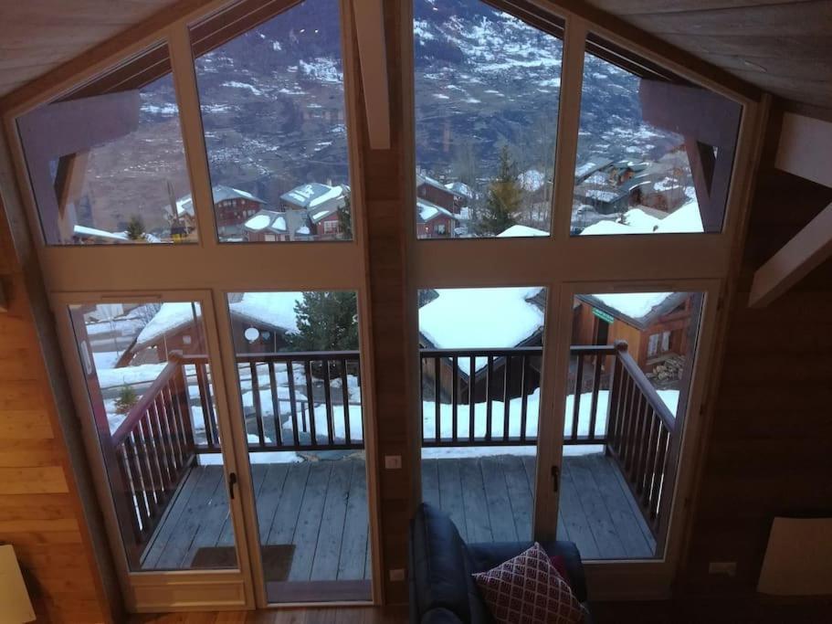 Chalet La Plagne Montalbert Pied Des Pistes Bagian luar foto